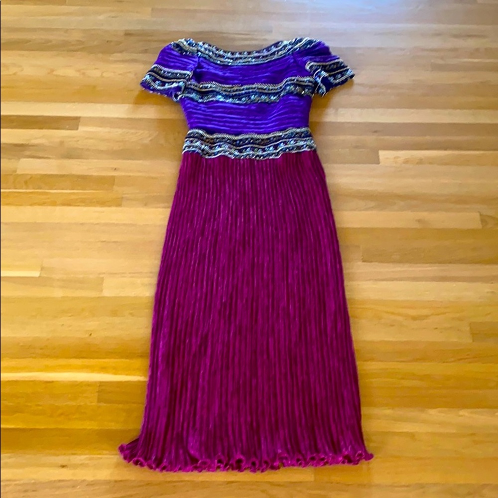 Mary McFadden gown